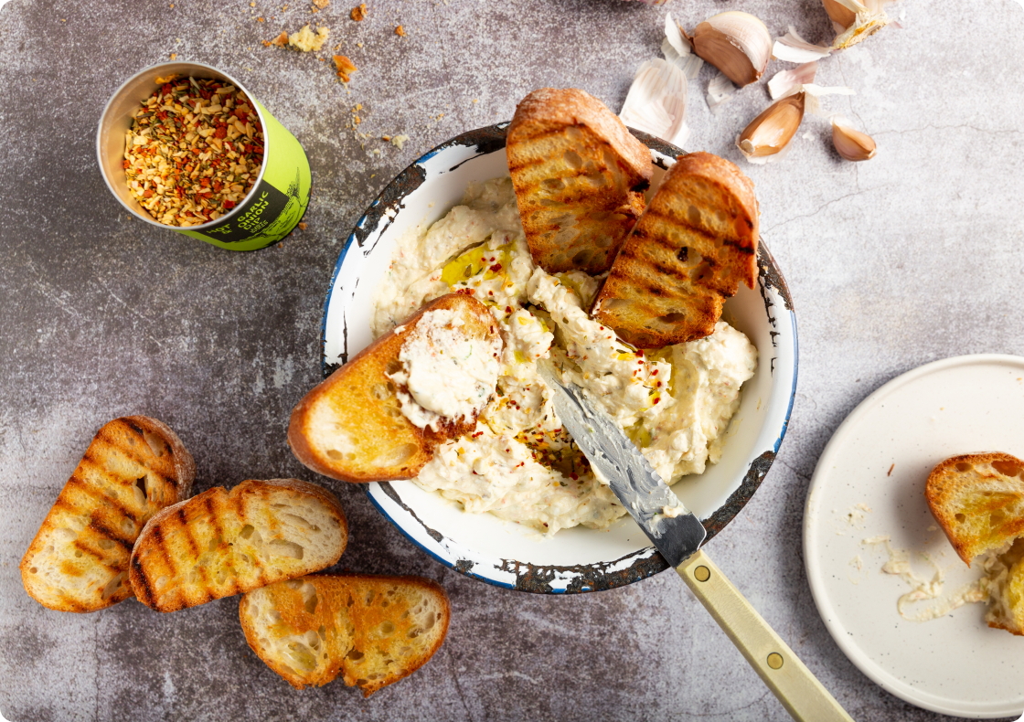 Hot Garlic & Onion Dip Mix