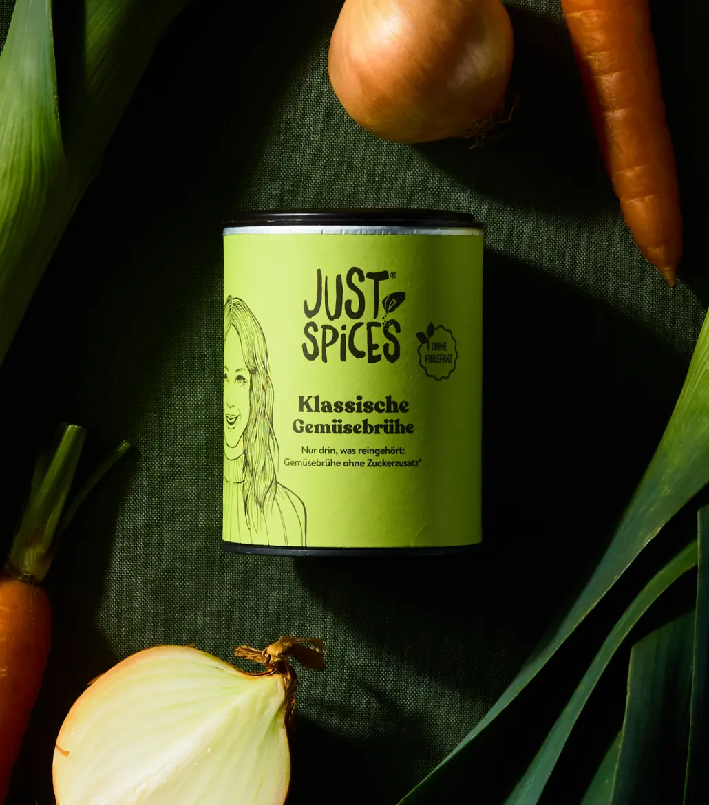 Just Spices - Gemüsebrühe ohne Zuckerzusatz